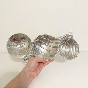 Mariposa Vintage Collectable Elegant Silver Triple Ornament Bowl